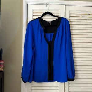 Bright blue Vince Camuto blouse